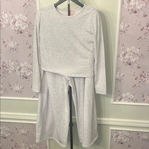 Elegant Gray Jumpsuit